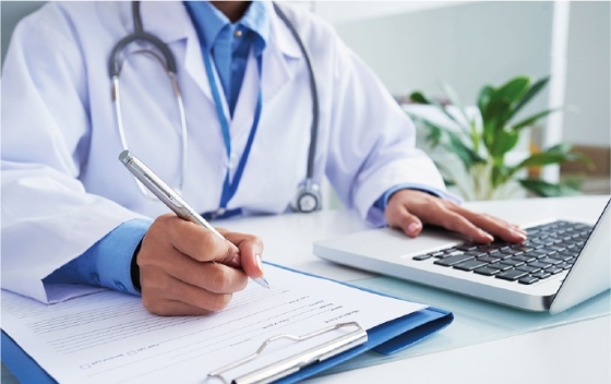 Imagem de um médico