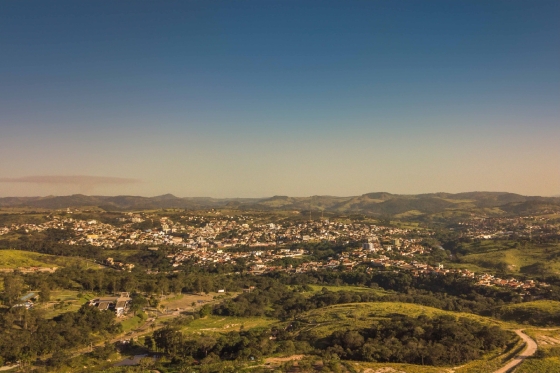Vista da cidade de Brumadinho