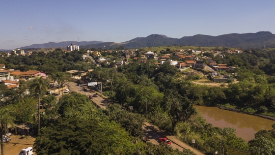 Vista da cidade de Brumadinho