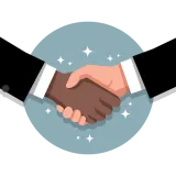 Convênios - mãos cumprimentando