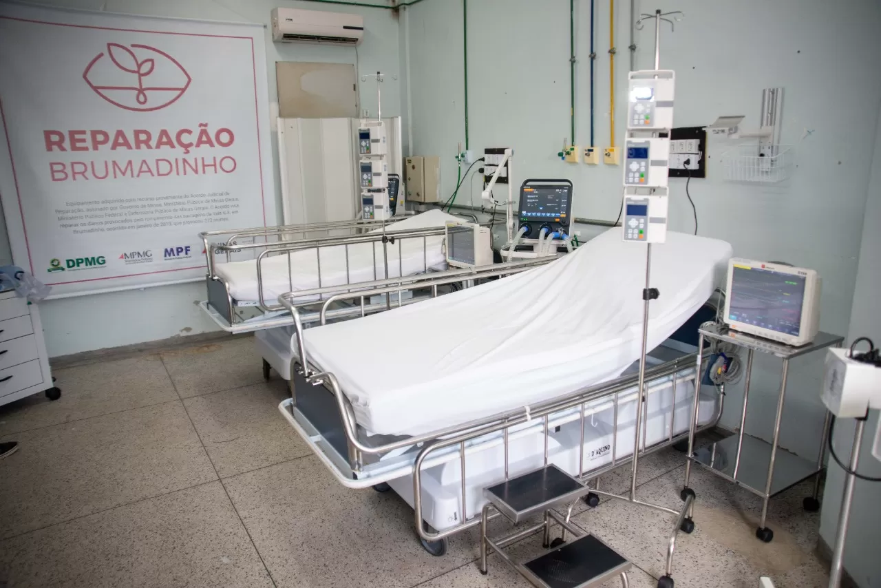 Entrega de equipamentos para sala de urgência - Betim - Maio de 2022