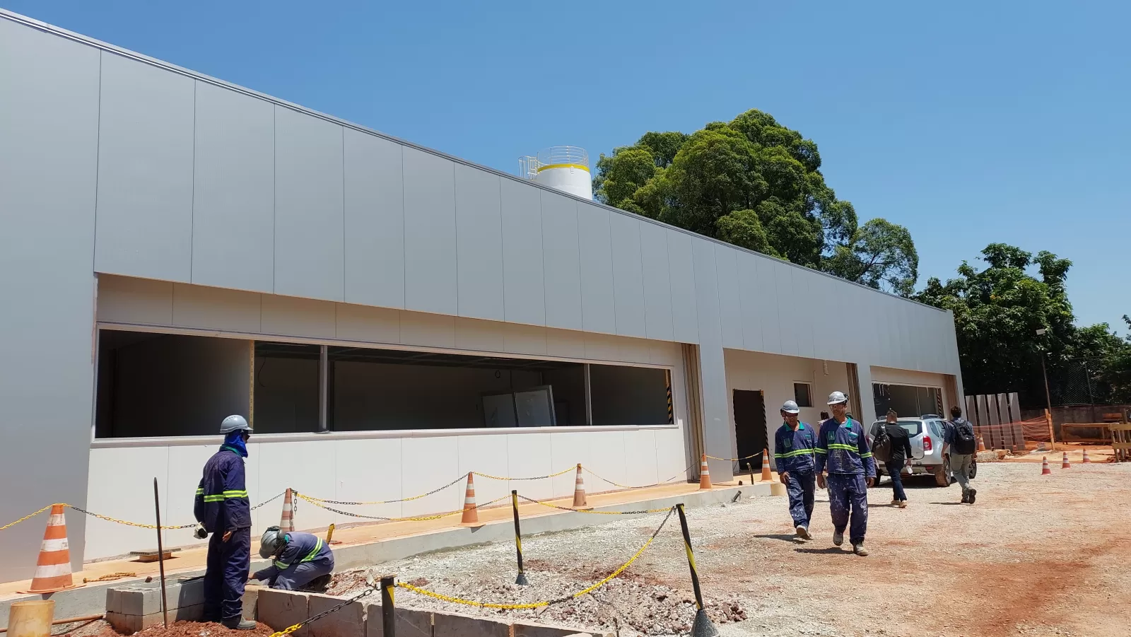 Biofábrica Wolbachia em obras - Novembro de 2024