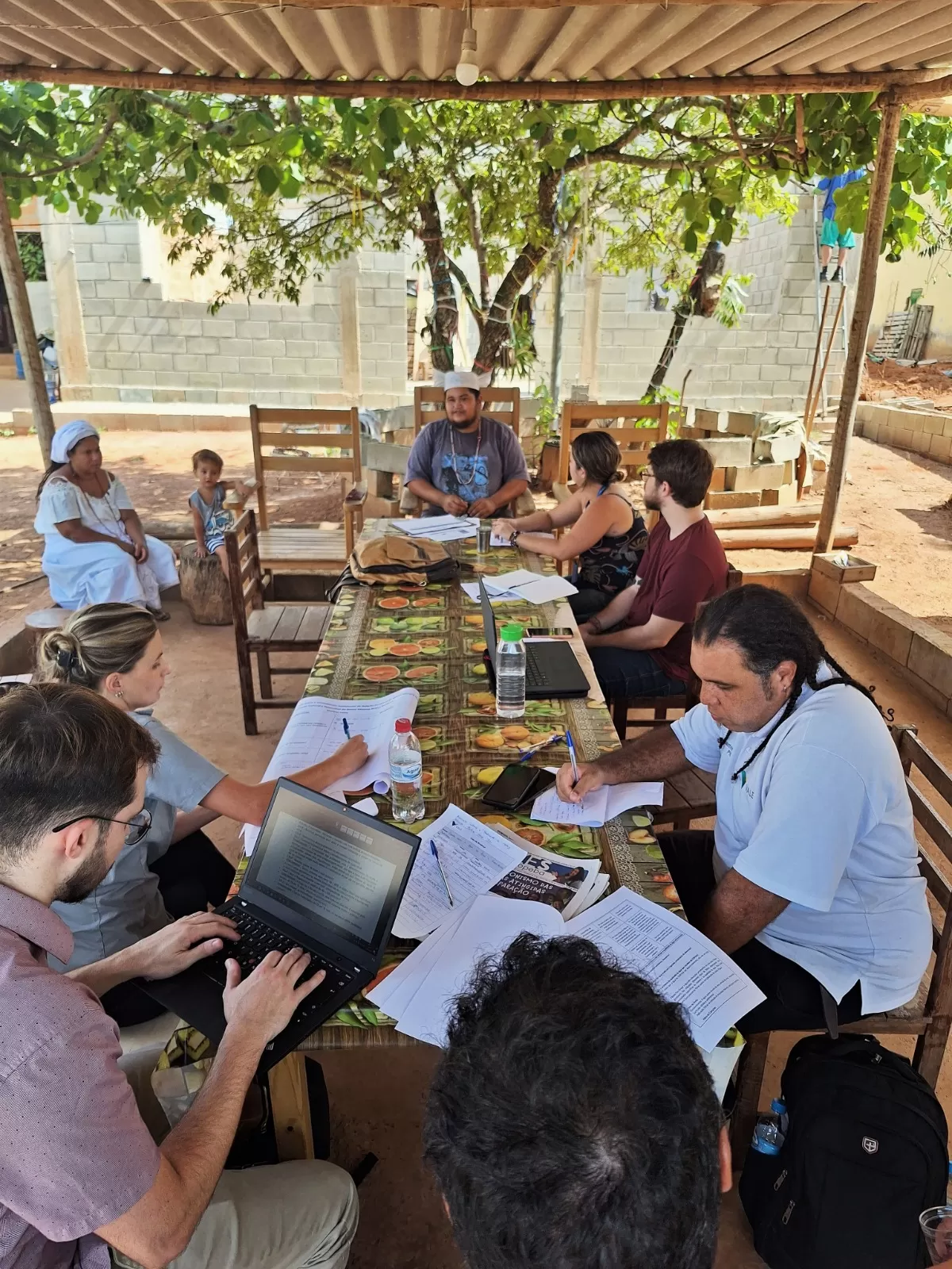 Reunião com as comunidades