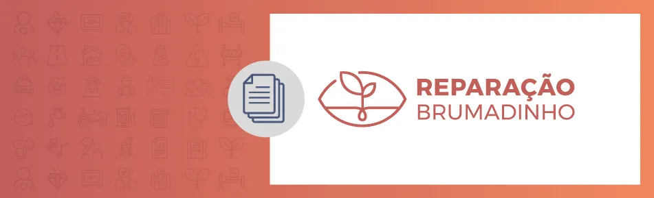 Imagem com Selo da Reparação Brumadinho