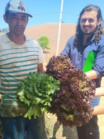 Visita à produtor pelo Projeto Minas Cooperativa