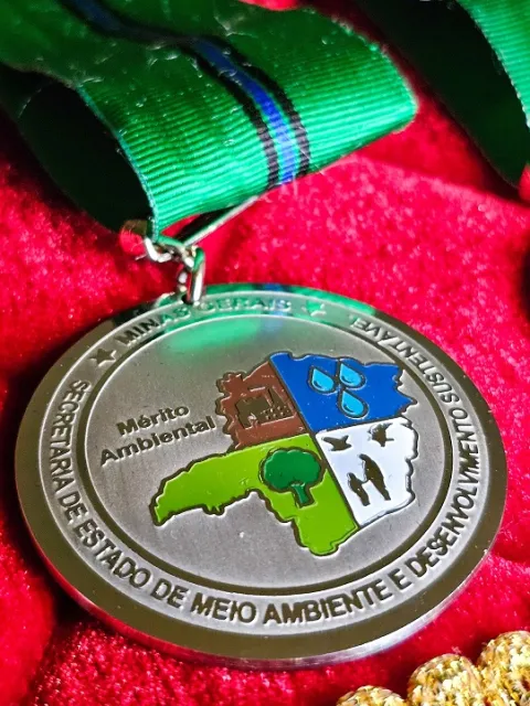 Medalha do Mérito Ambiental entregue ao secretário Thales Fernandes