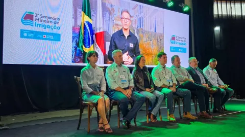 O evento teve como tema principal os desafios relacionados ao uso de águas subterrâneas na irrigação