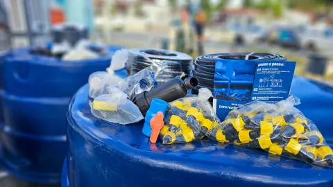 O município de Araçuaí recebeu 30 kits, com investimentos de R$ 35 mil