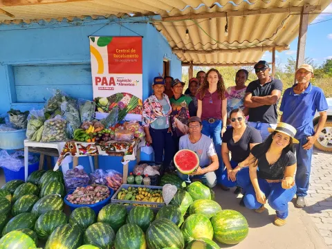 A execução do PAA trouxe avanços para famílias quilombolas em São João da Ponte