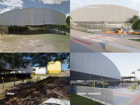 Praça Aranha em Brumadinho