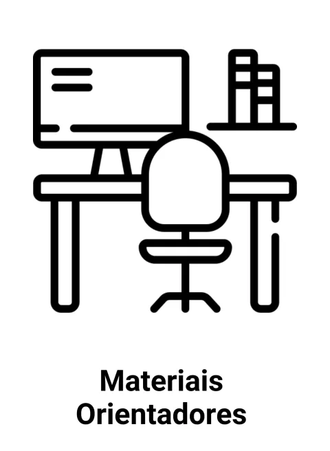 Ícone dos Materiais orientadores