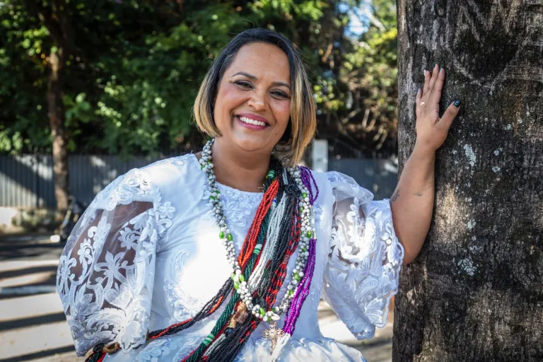 Mãe Érica - UTT Tenda Espírita Cabocla Janaína, de São Joaquim de Bicas