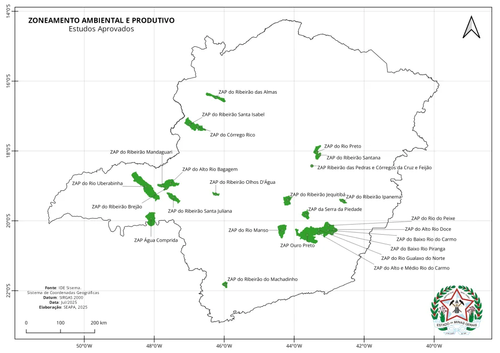 ZAPs Aprovados - Julho 2025